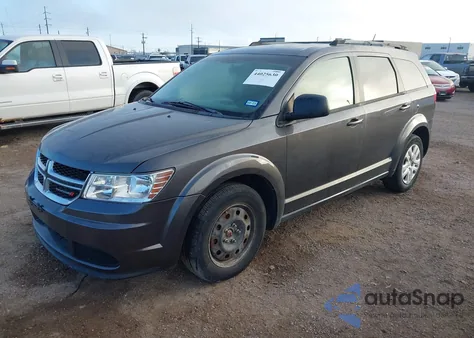 2017 Dodge Journey Se z USA, uszkodzony, nr VIN 3C4PDCAB2HT637796